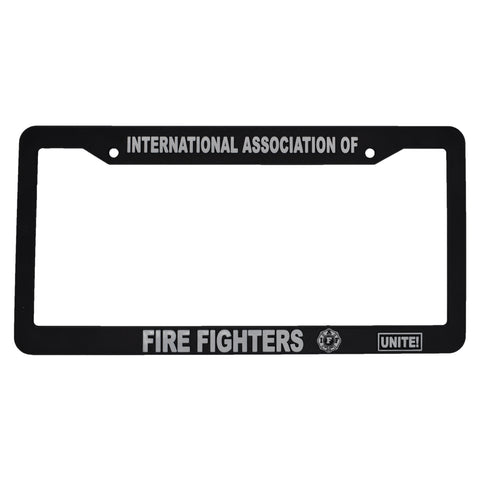 IAFF License Plate Frame